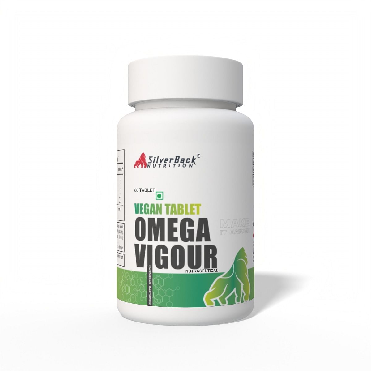 

SilverBack Nutrition® Vegan Omega 3 | High EPA & DHA from Algae | Plant-Based Omega 3 for Brain, Heart & Joint Health | Vegetarian, Fish-Free, Non-...