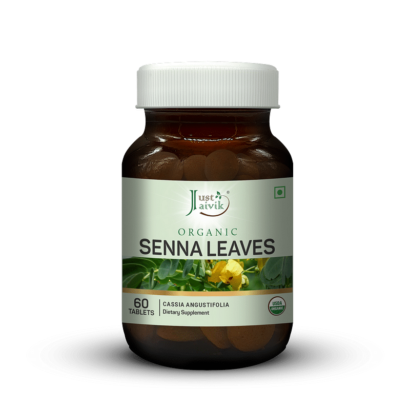 

Just Jaivik Organic Senna Tablets - 600mg