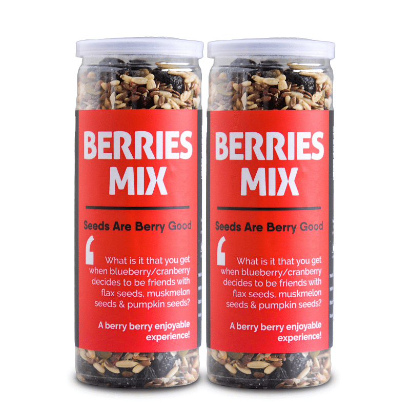 

Omay Foods Berries Mix, 180g (Pack of 2) - Trail Mix