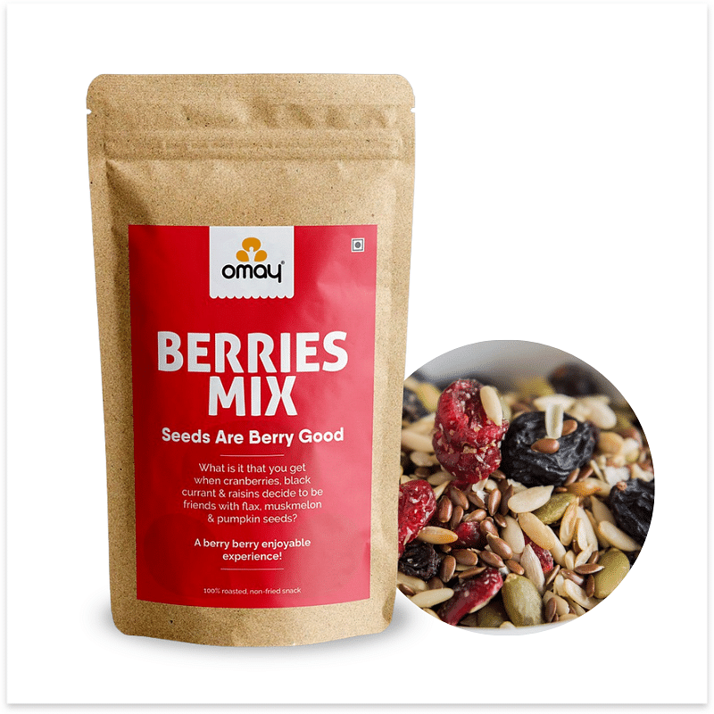 

Omay Foods Berries Mix, 400g Pouch - Trail Mix