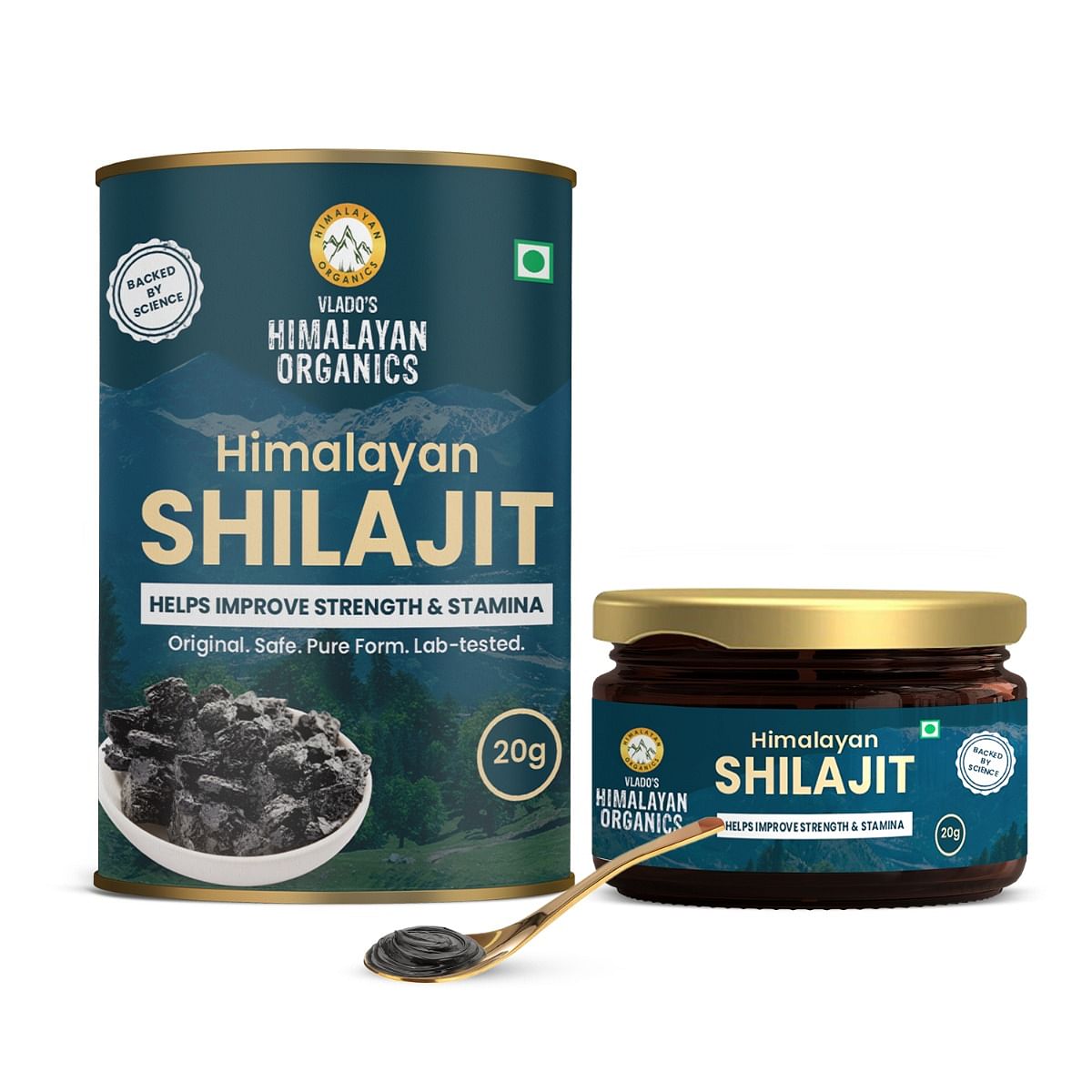 

Vlado's Himalayan Organics Himalayan Shilajit/Shilajeet Resin 20g