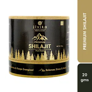 Jivika Naturals Premium Shilajit 20gms