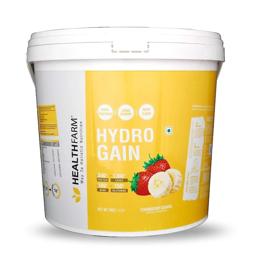 Healthfarm Hydro Gain Mass Gainer Protein Powder Protein Powder for