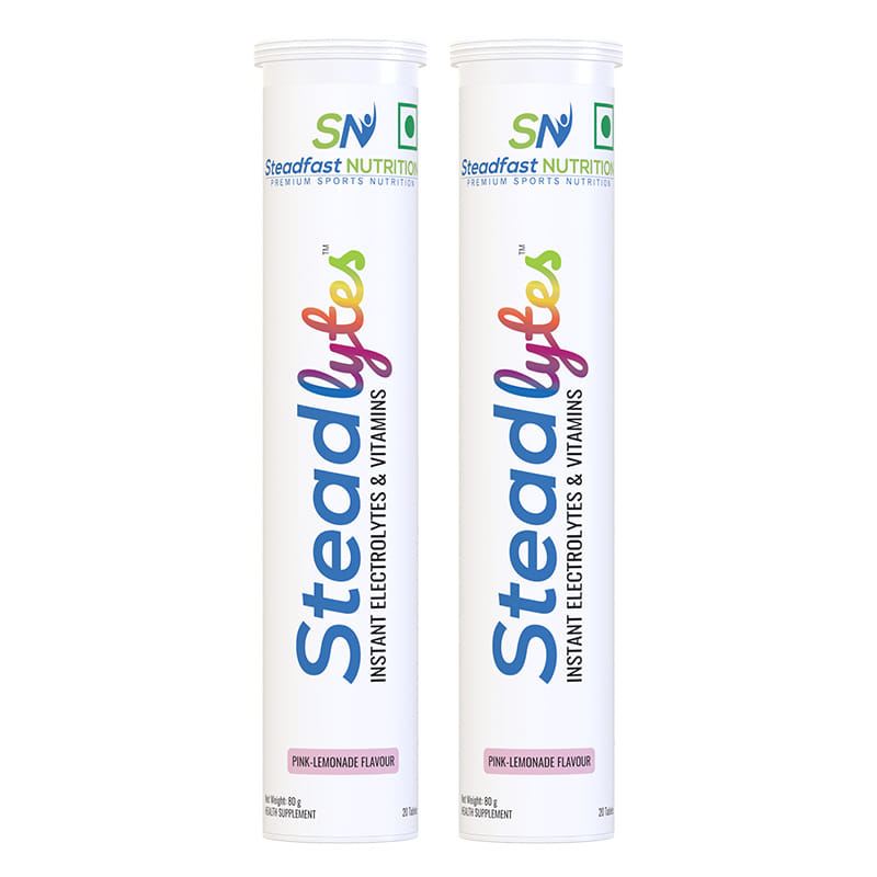 

Steadfast Nutrition SteadLytes|Instant Hydration & Energy Drink|Low Sugar & Added Vitamins C, B12| 5 Essential Electrolytes | Energy Drink for Work...