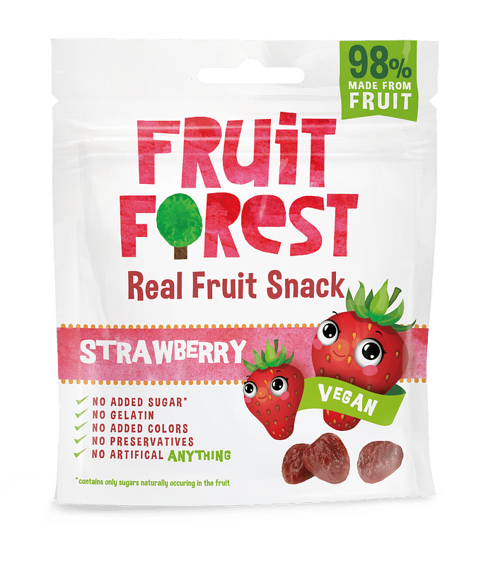 

Fruit Forest Real Fruit Snack - Strawberry