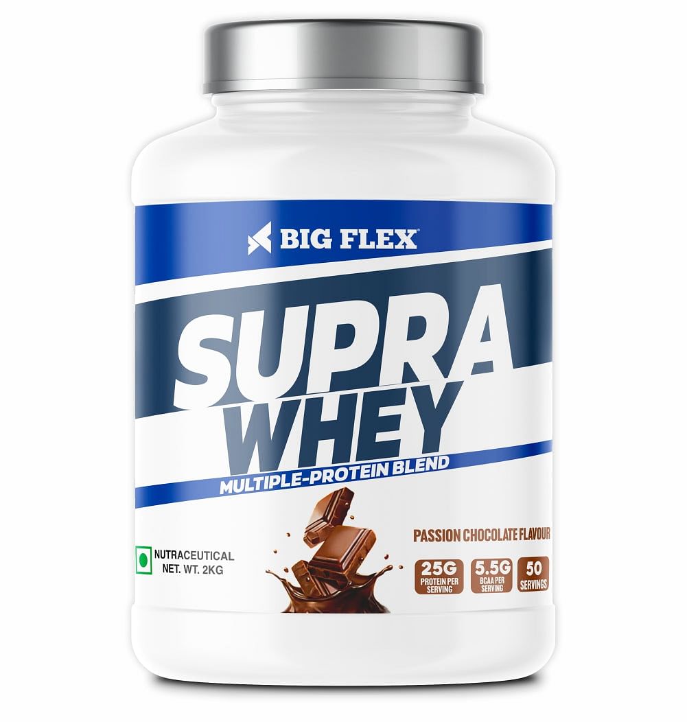 

Bigflex Supra Whey Multi-Blend Protein - Passion Chocolate 2kg