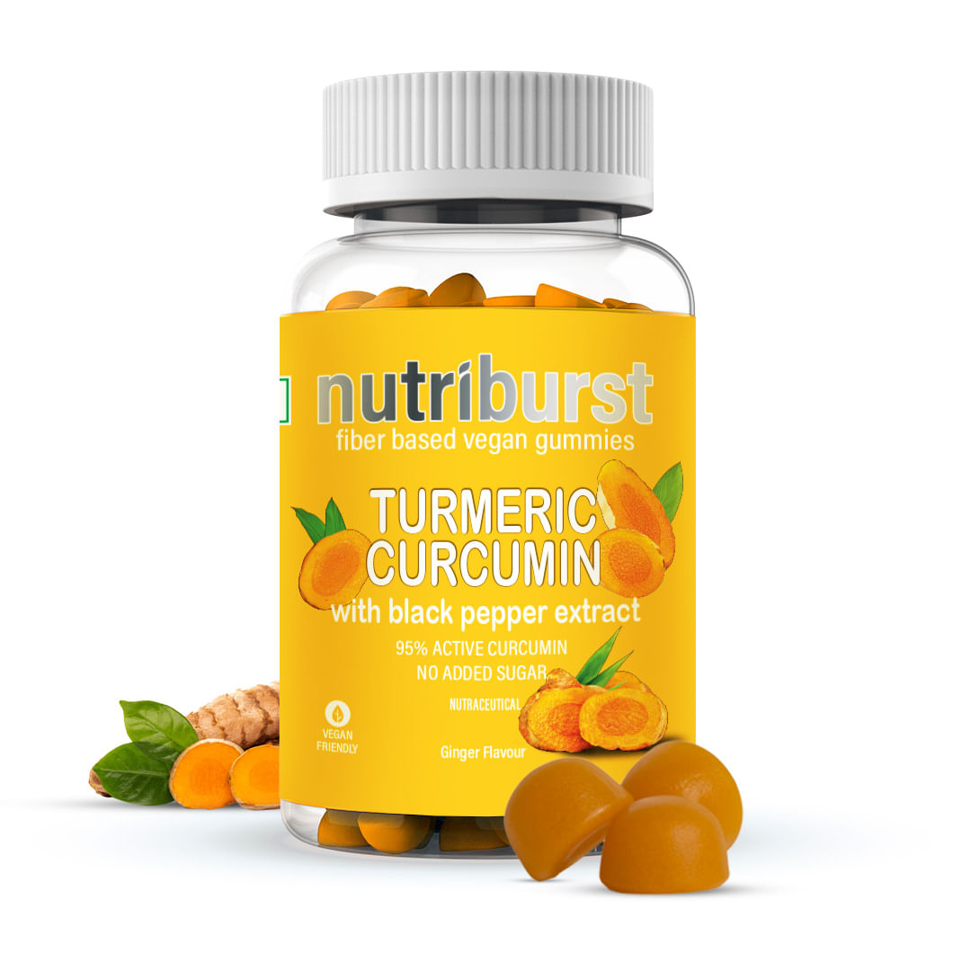 NUTRIBURST Turmeric Curcumin GummiesUKs Most Trusted Brand95