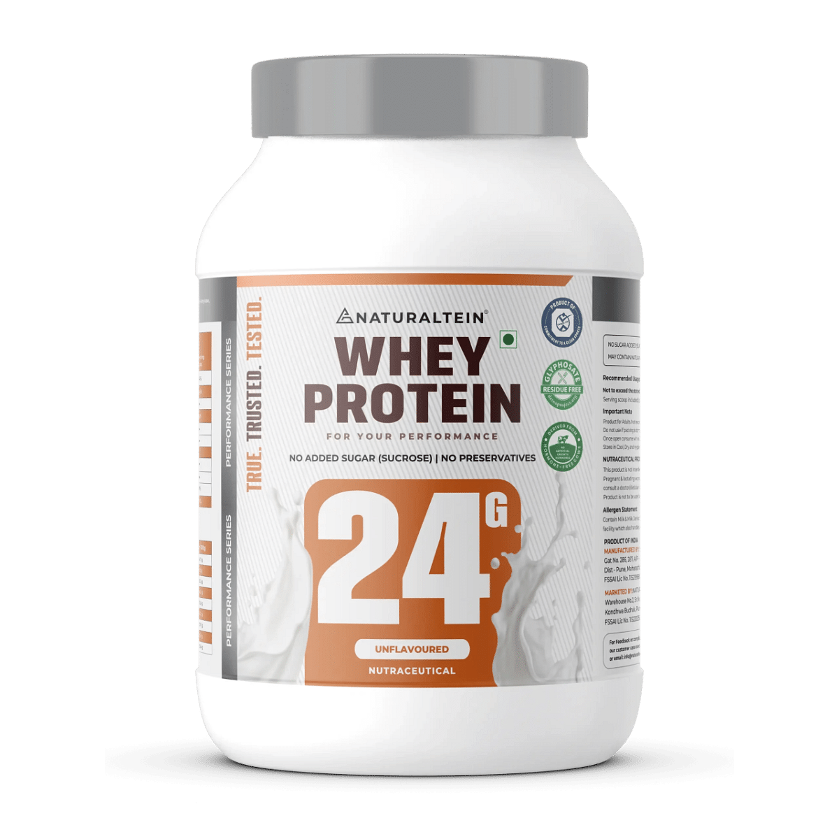 

NATURALTEIN Whey Protein Unflavoured - 1 kg