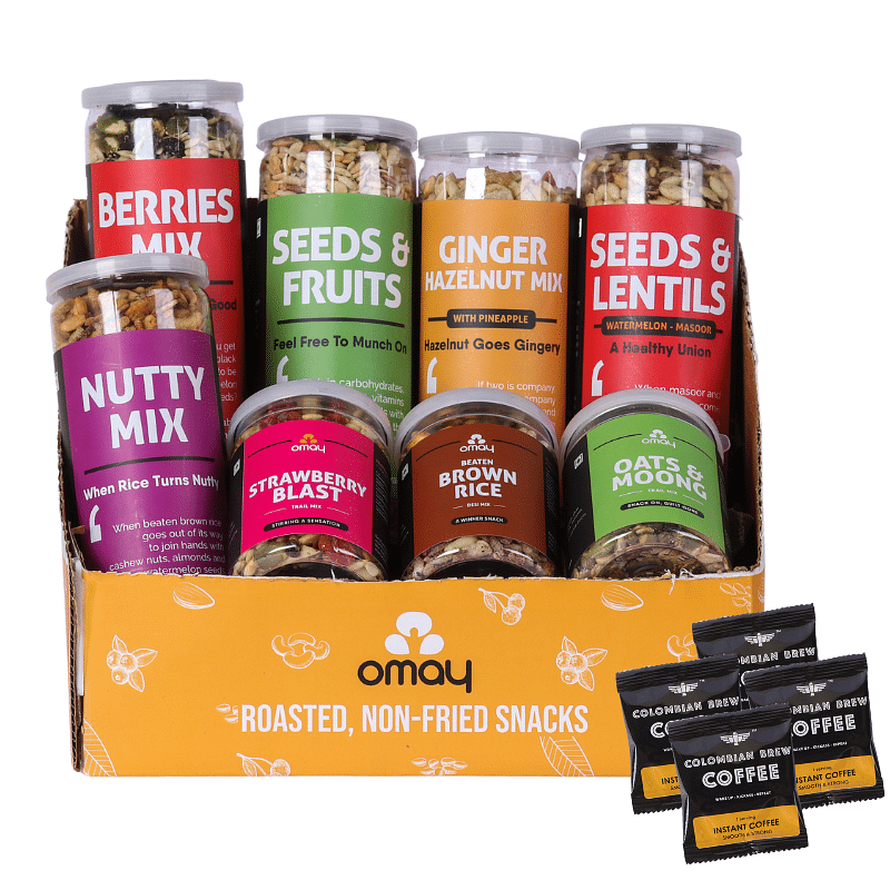 

Omay Foods Trail Mixes Travel Pack