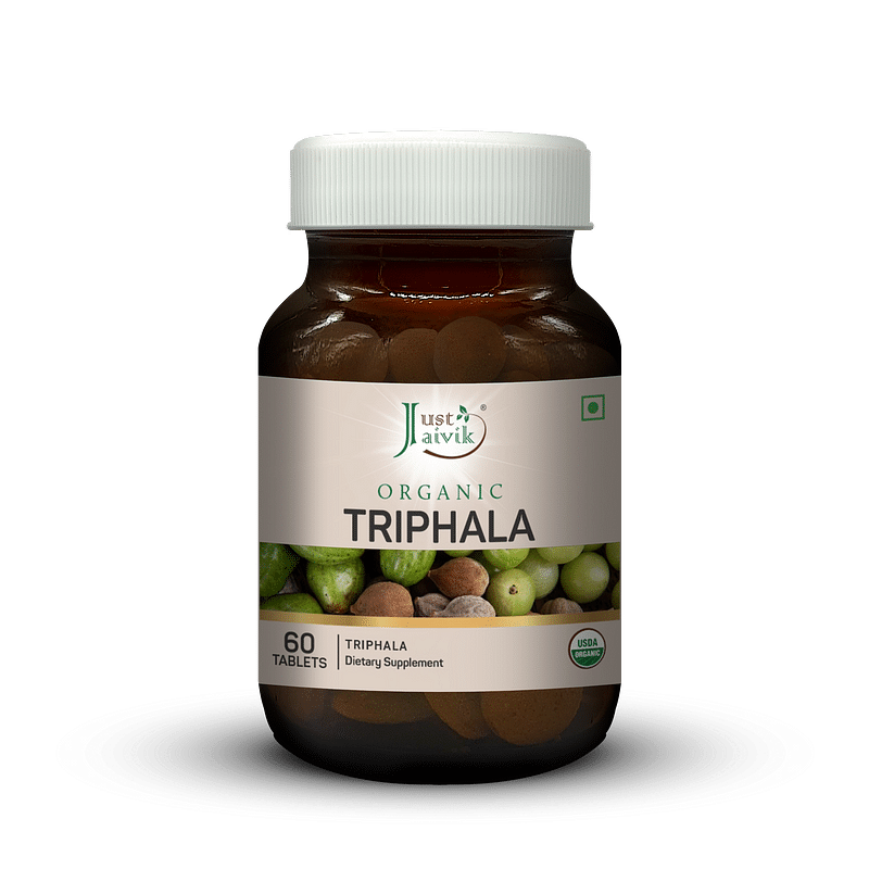 

Just Jaivik Organic Triphala Tablets - 600mg