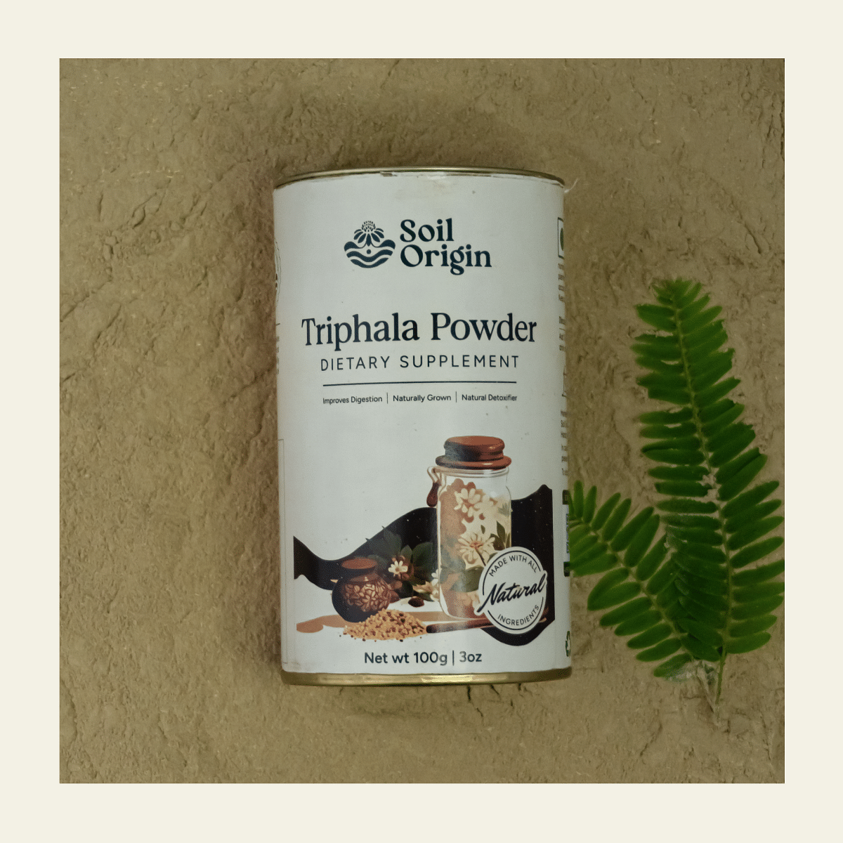

Soil Origin Triphala Powder | Gut Health | Helps Relieve Constipation | Helps Relieve Constipation - 100 g