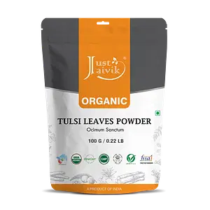 Just Jaivik Organic Tulsi Powder