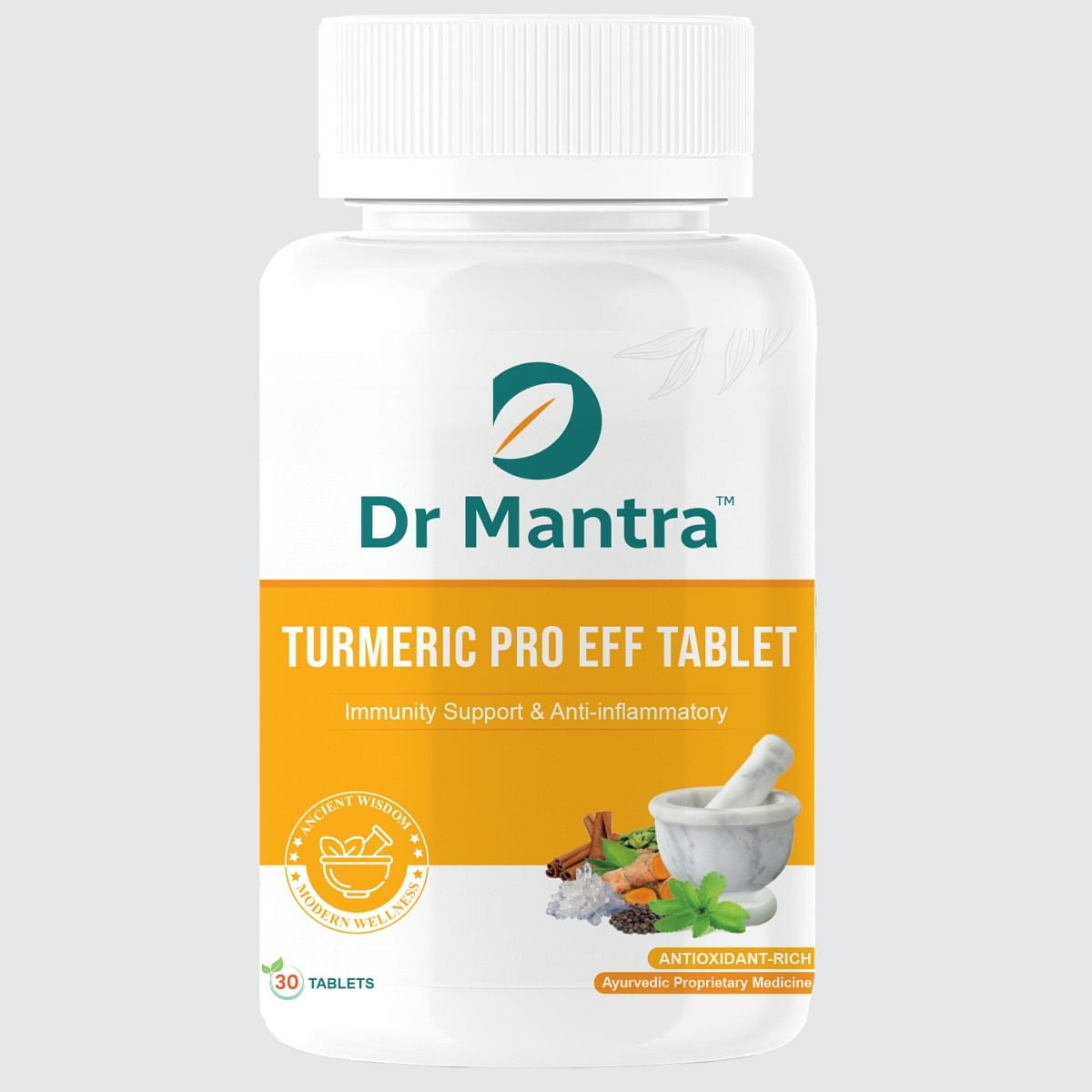 

Dr Mantra Turmeric Pro Eff 30 Tablets