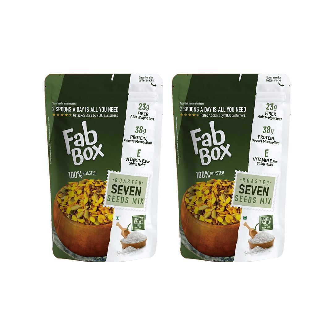 

Fabbox Seven Seeds Mix (Roasted Salted) 150g | Pack of 2