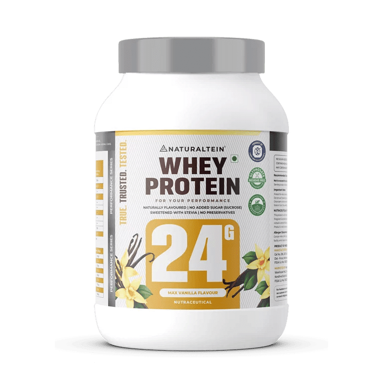 

NATURALTEIN Whey Protein Max Vanilla - 1 kg