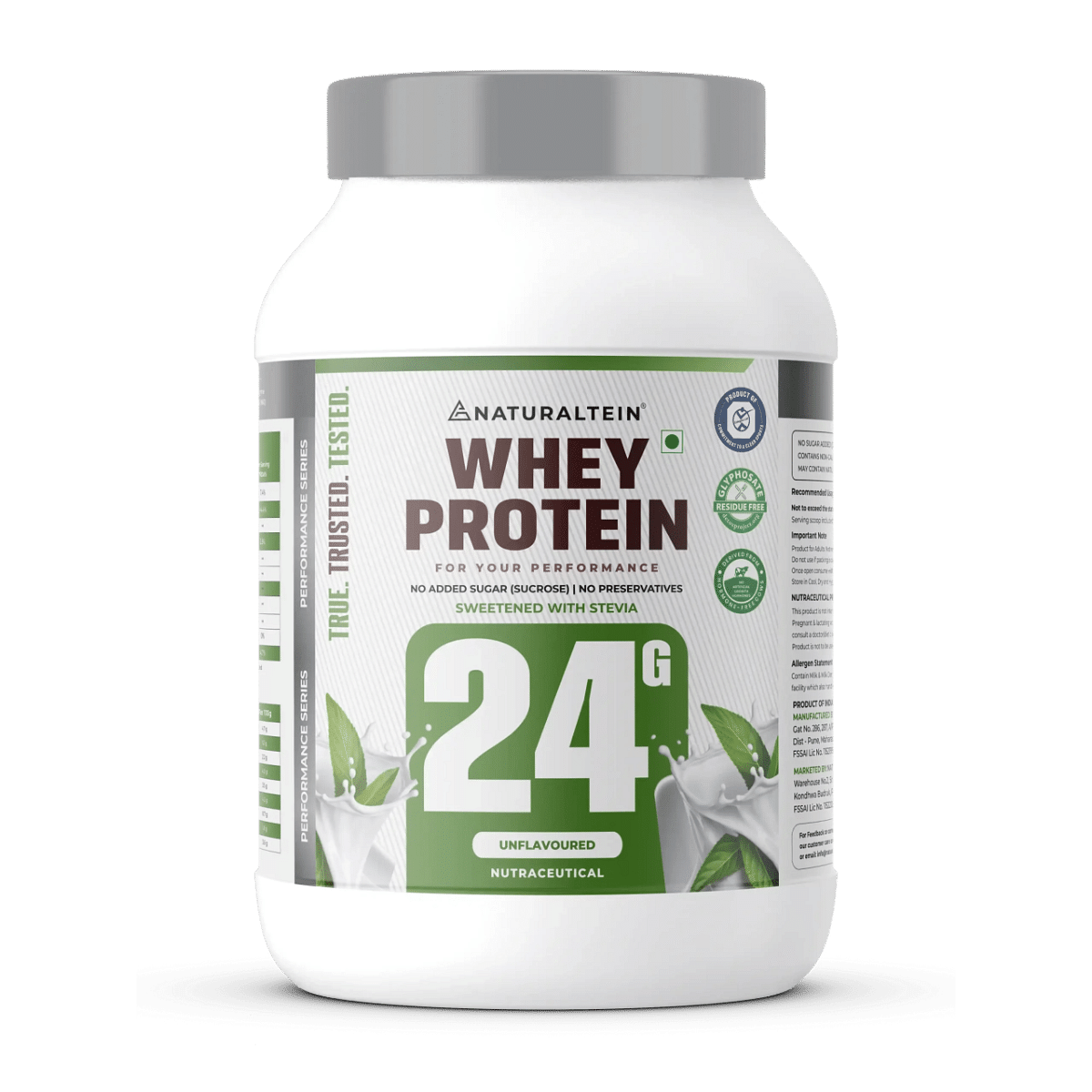

NATURALTEIN Whey Protein Sweetened Unflavoured - 1 kg