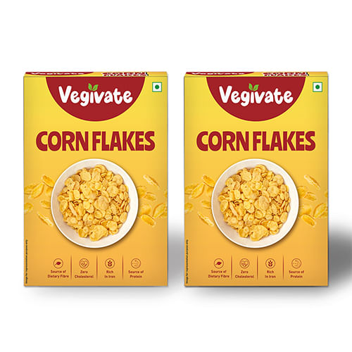 

Vegivate Cornflakes Pack of 2 (300 gm each)