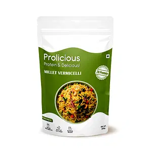 Prolicious Millet Vermicelli | 2X Plant Protein | Goodness of Millets | 400g