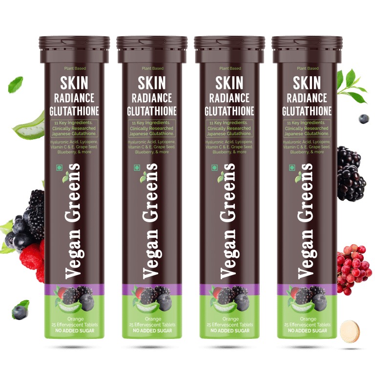 Vegan Greens Skin Radiance Japanese Glutathione with Hyaluronic Acid
