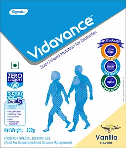 Vidavance Advanced Nutrition for Diabetes and Pre-Diabetes - BIB (Vanilla Flavored)