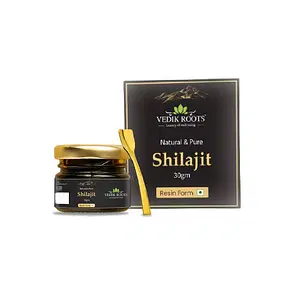 Vedikroots Original & Natural Shilajit Resin ( 100% Pure )