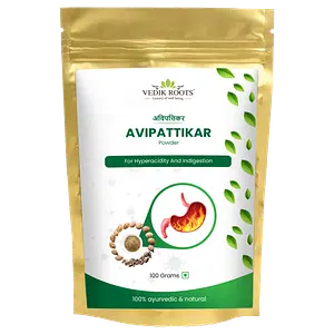 Vedikroots Pure Avipattikar Powder – Supports Indigestion And Acidity(100 GM)