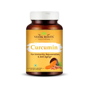 Vedikroots Curcumin Capsules - Ayurvedic Arthritis Remedies