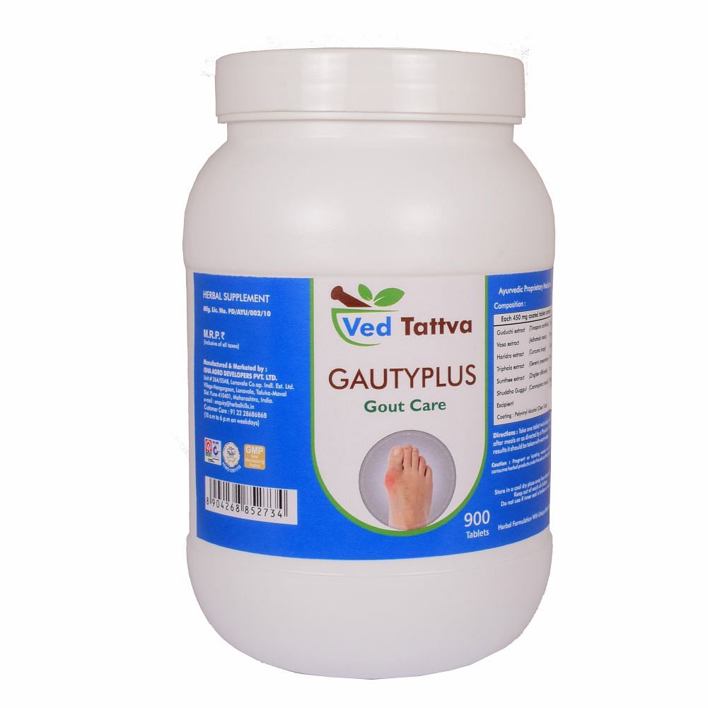 

Ved Tattva GAUTYPLUS - 900 Tablets