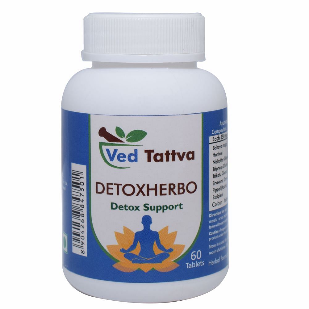 

Ved Tattva DETOX HERBO - 60 Tablets