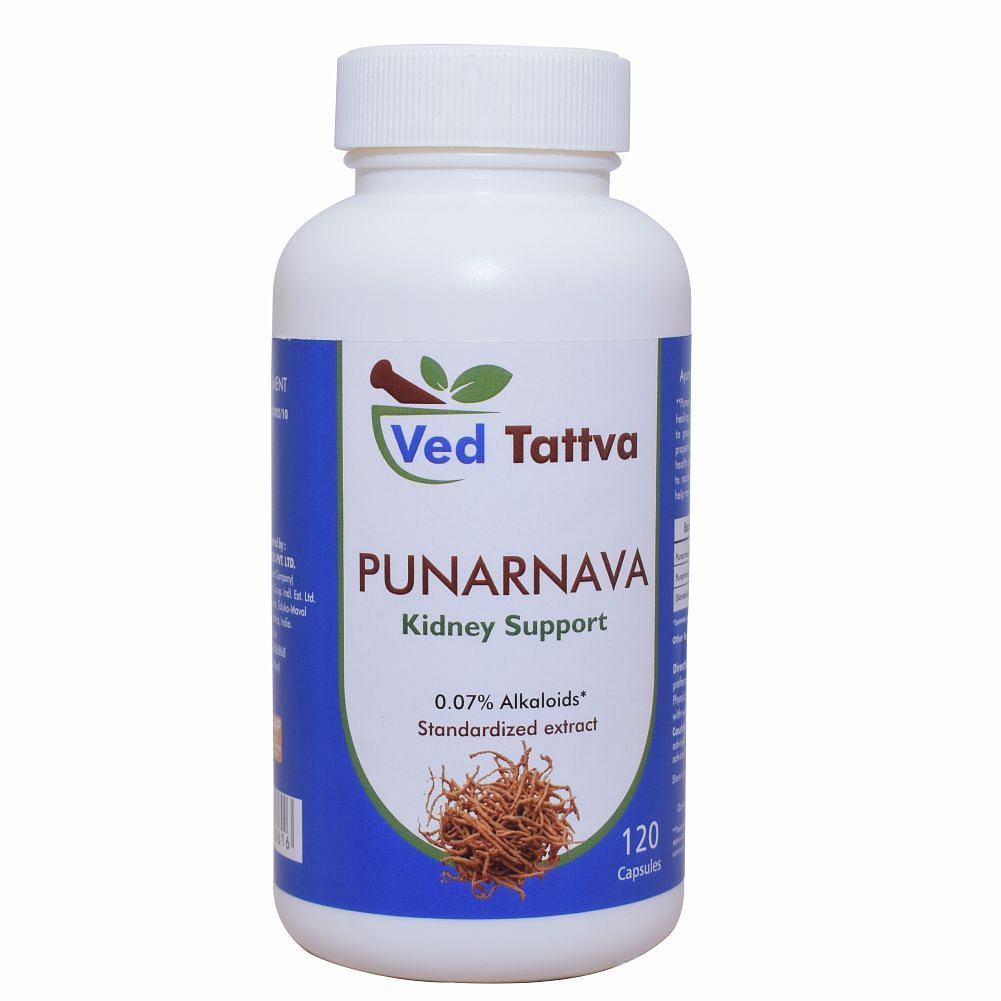 

Ved Tattva Punarnava 120 Capsules