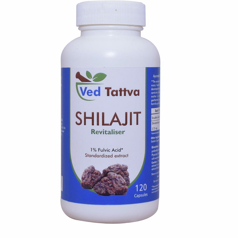 

Ved Tattva Shilajit 120 Capsules