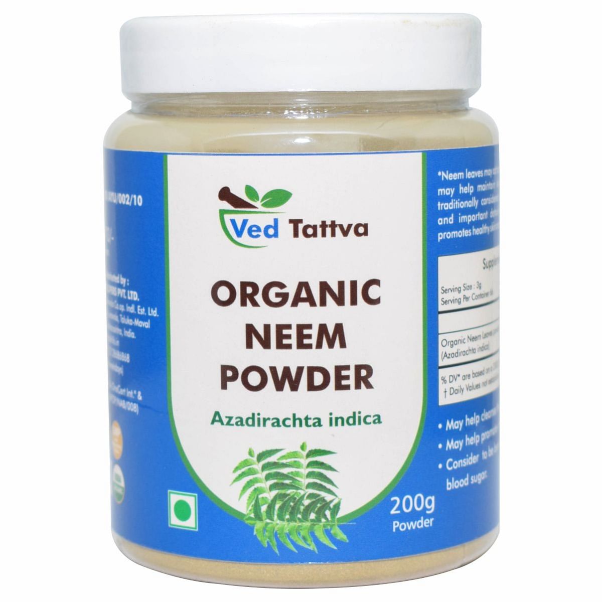 

Ved Tattva Organic Neem powder 200 gms