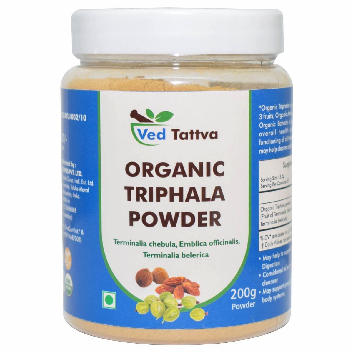 

Ved Tattva Organic Triphala Powder 200 gms