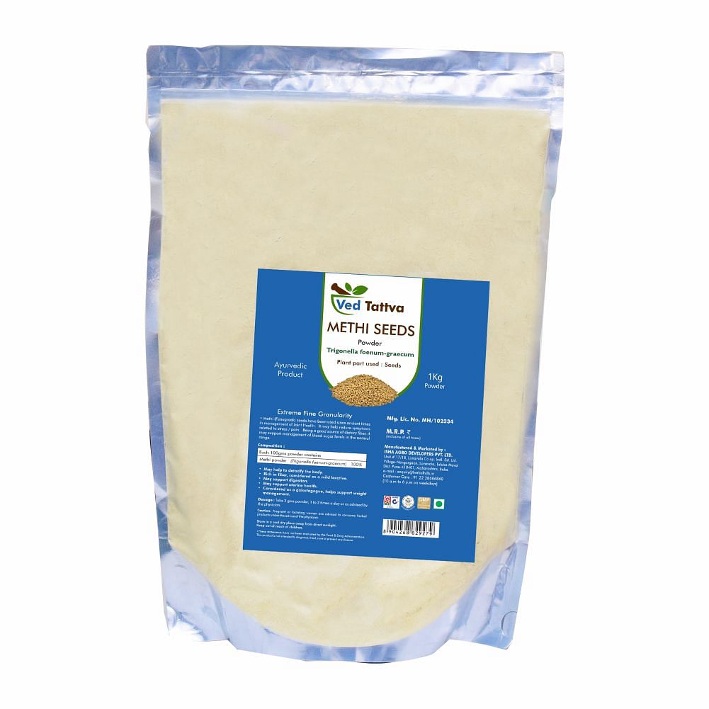 

Ved Tattva Methi Seed Powder - 1 kg