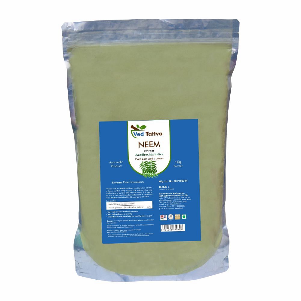 

Ved Tattva Neem patra powder - 1 kg