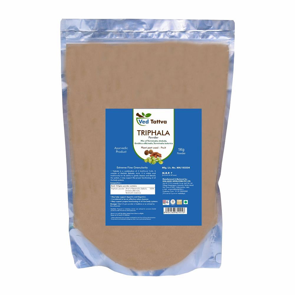 

Ved Tattva Triphala Powder - 1 kg