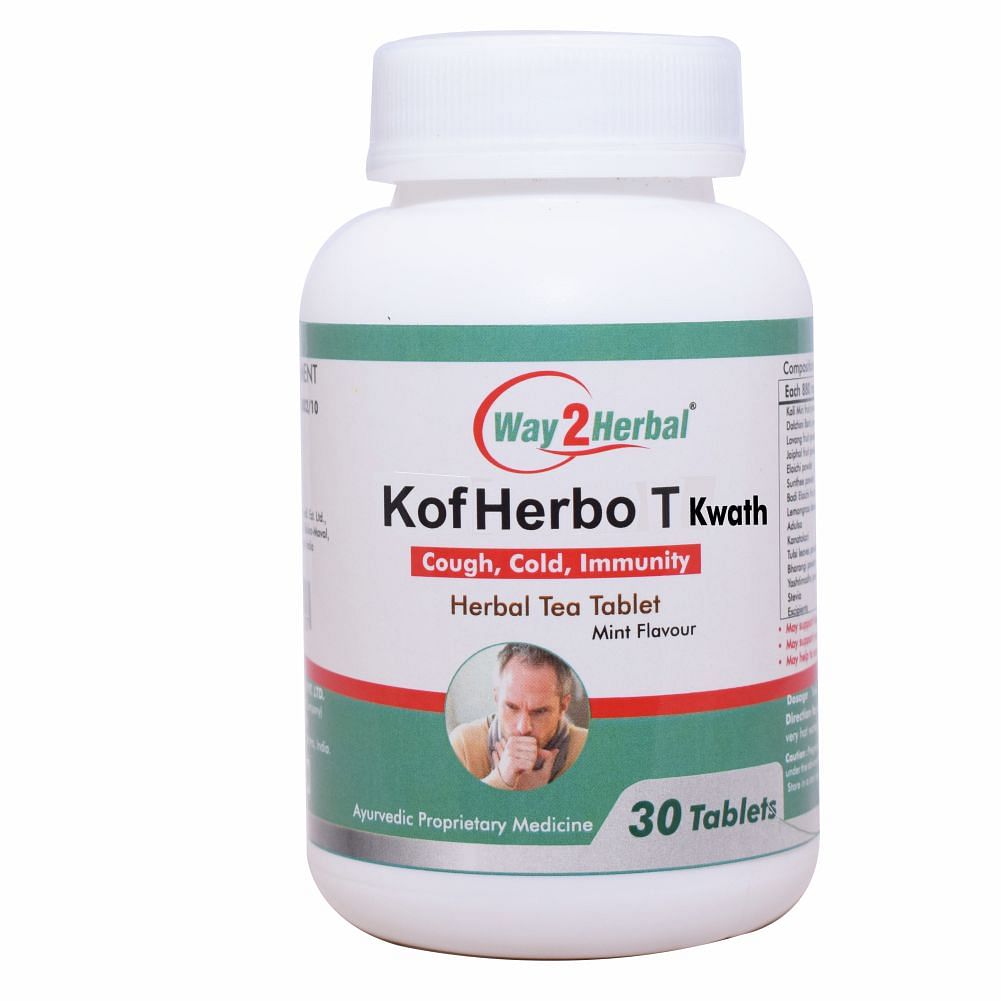 

Way2herbal KofHerbo T - 30 Tea Tablets