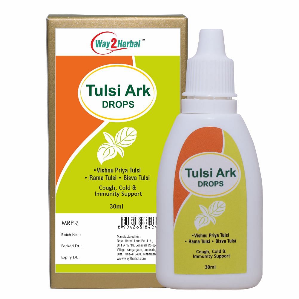 

Way2herbal Tulsi Ark 30ml drops