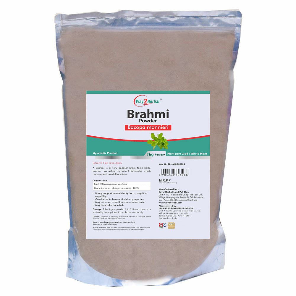 

Way2herbal Brahmi Powder - 1 kg