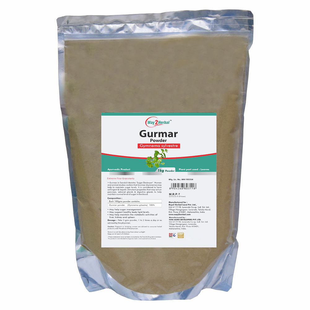 

Way2herbal Gurmar Powder - 1 kg