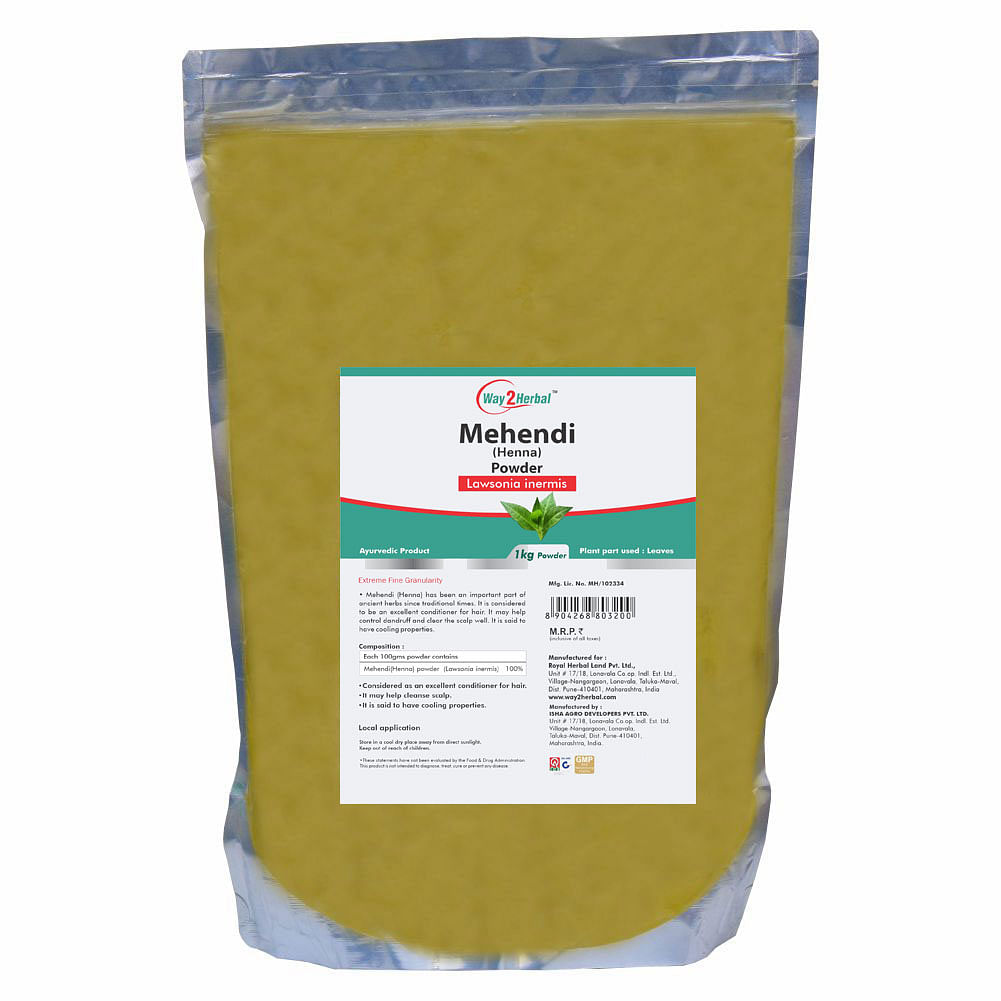 

Way2herbal Mehandi powder - 1 kg