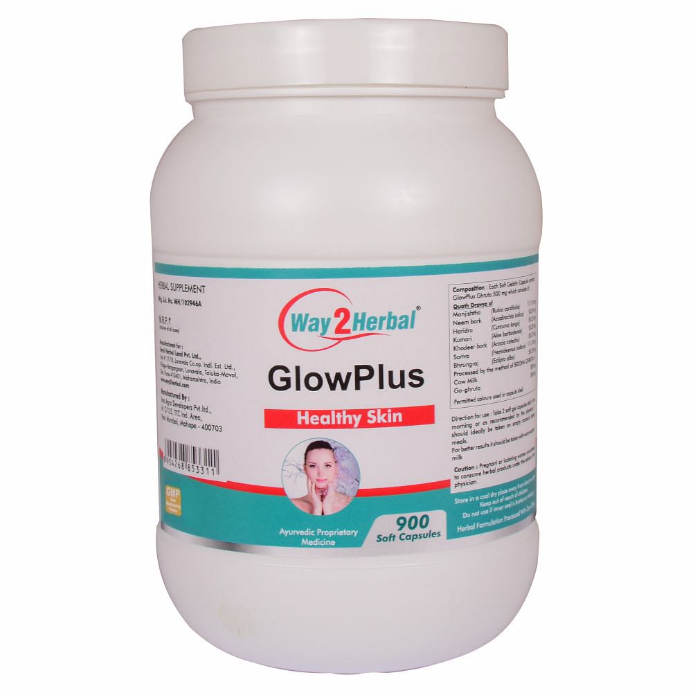 

Way2herbal Glow Plus - 900 Capsules