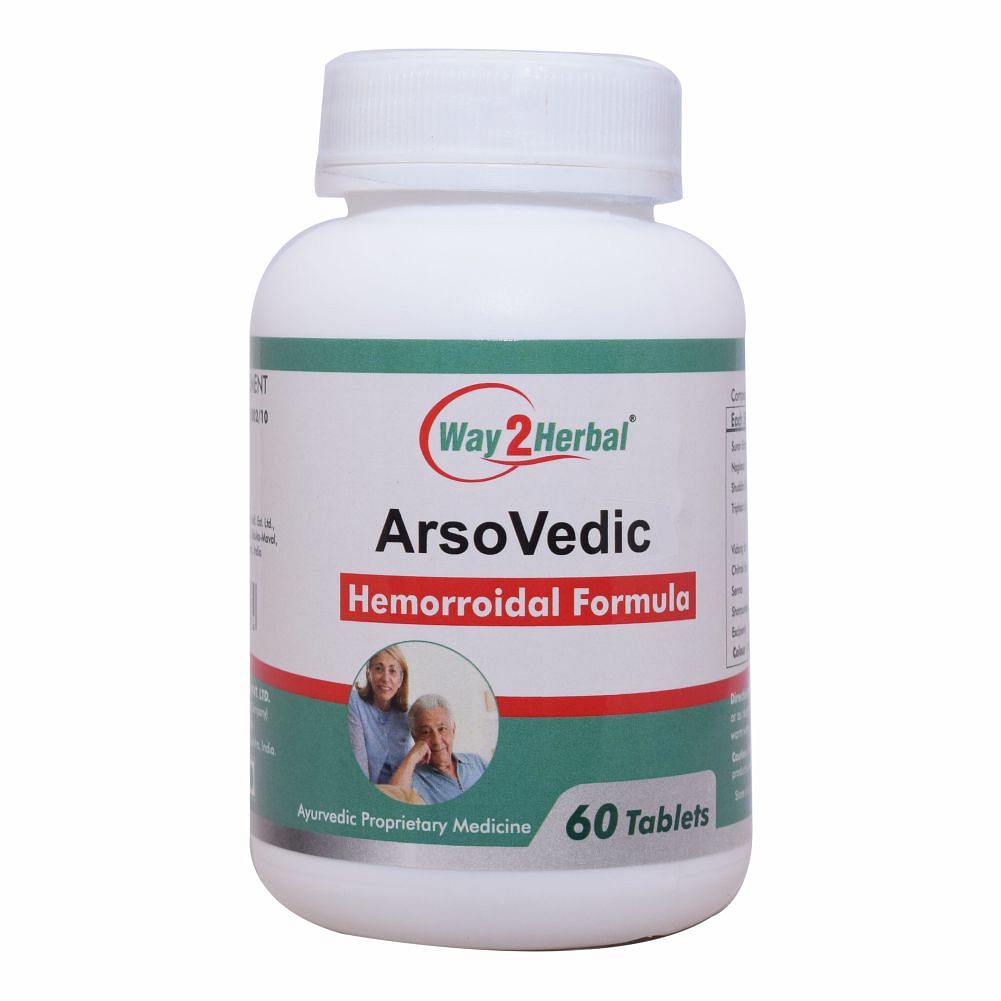 

Way2herbal ARSOVEDIC - 60 Tablets