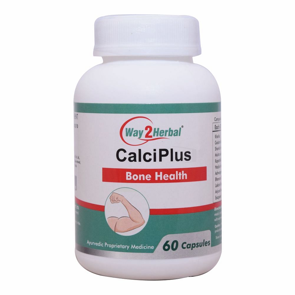 

Way2herbal CALCI PLUS - 60 Capsules