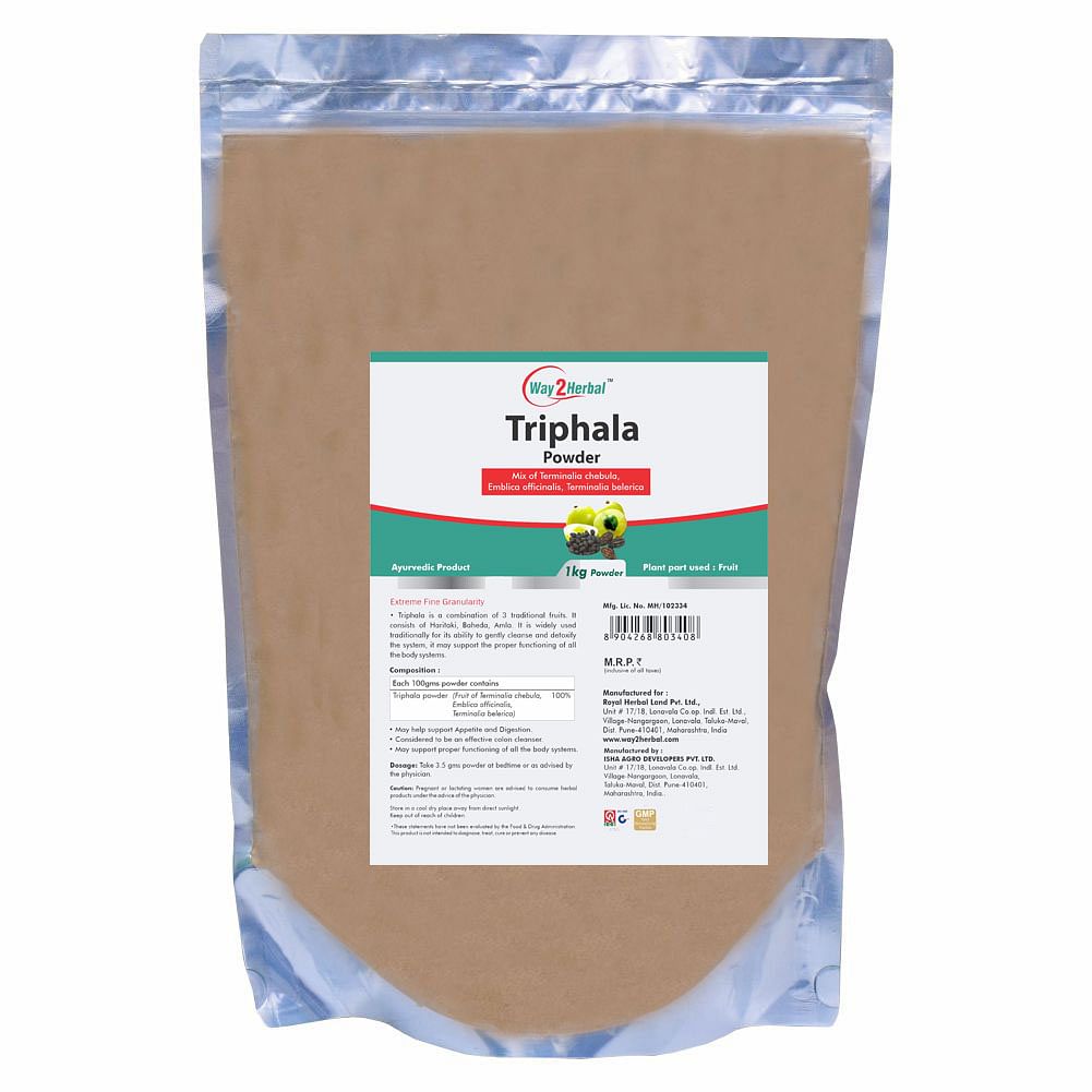 

Way2herbal Triphala Powder - 1 kg