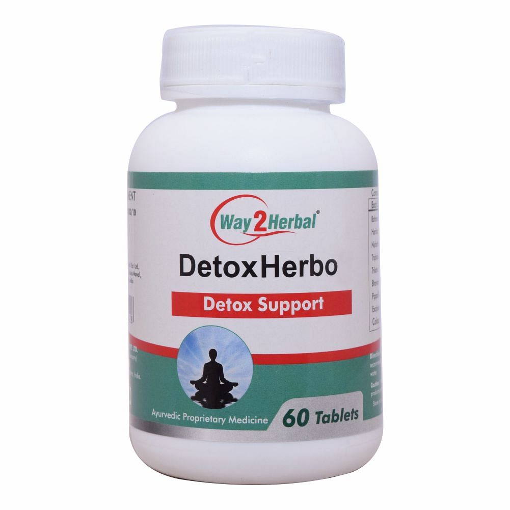 

Way2herbal DETOX HERBO - 60 Tablets