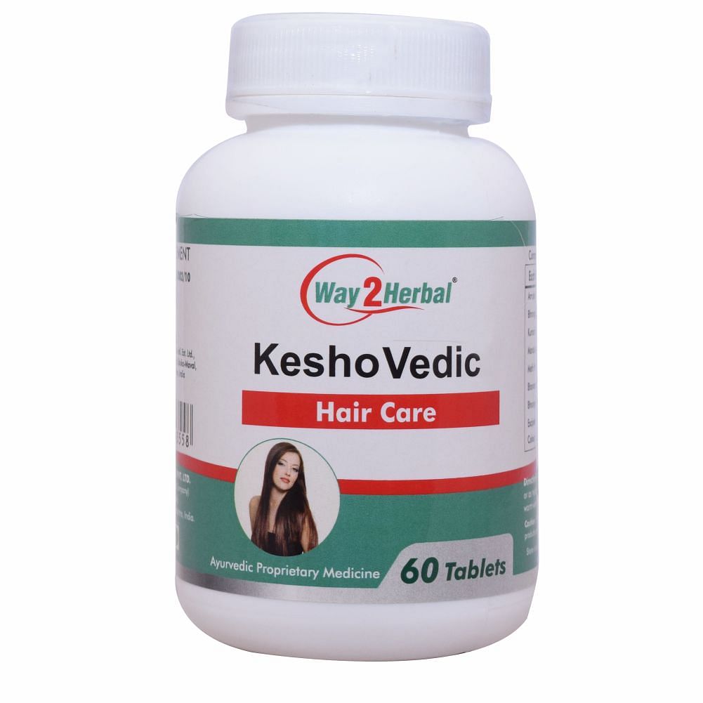 

Way2herbal KESHO VEDIC - 60 Tablets