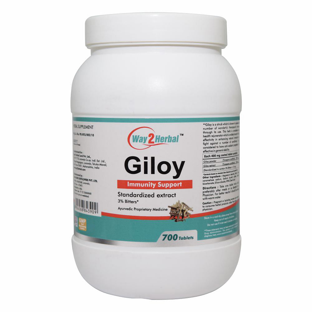 

Way2herbal Giloy 700 Tablets