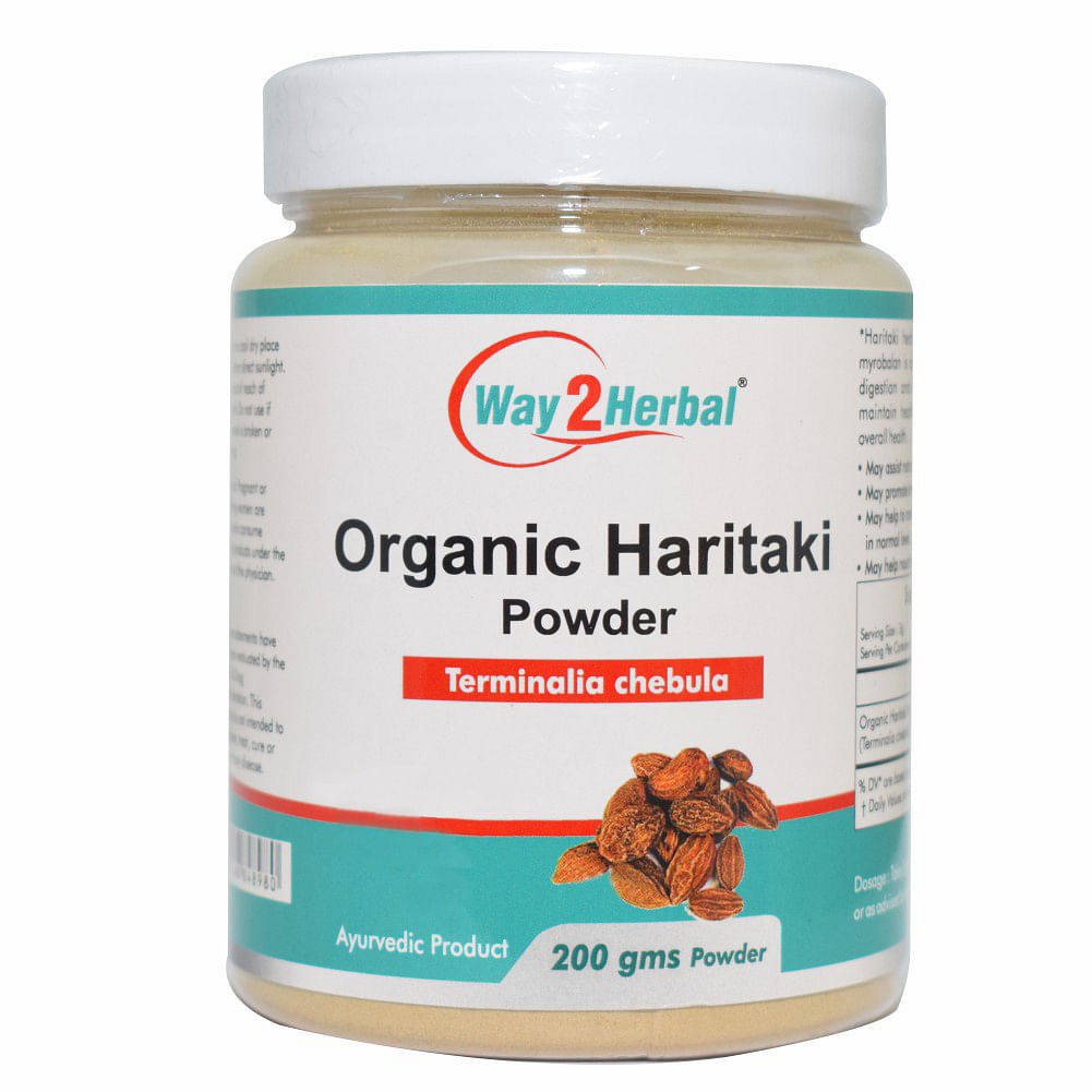 

Way2herbal Organic Haritaki Powder 200 gms