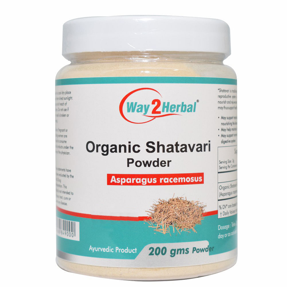 

Way2herbal Organic Shatavari Powder 200 gms